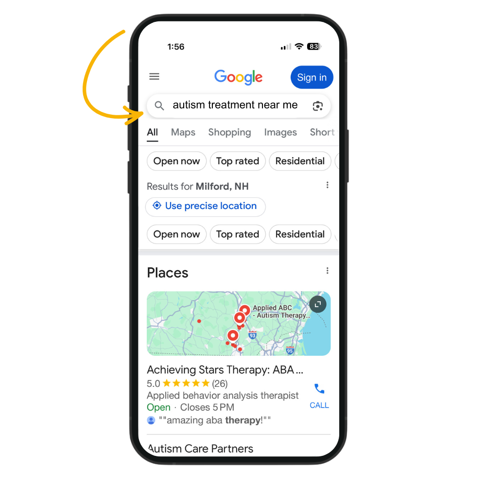 aba therapy marketing - local-seo