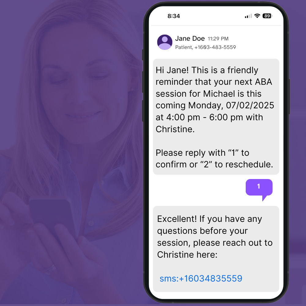 aba client engagement 5 appointment reminder text marketing aba appointment reminder text message marketing aba