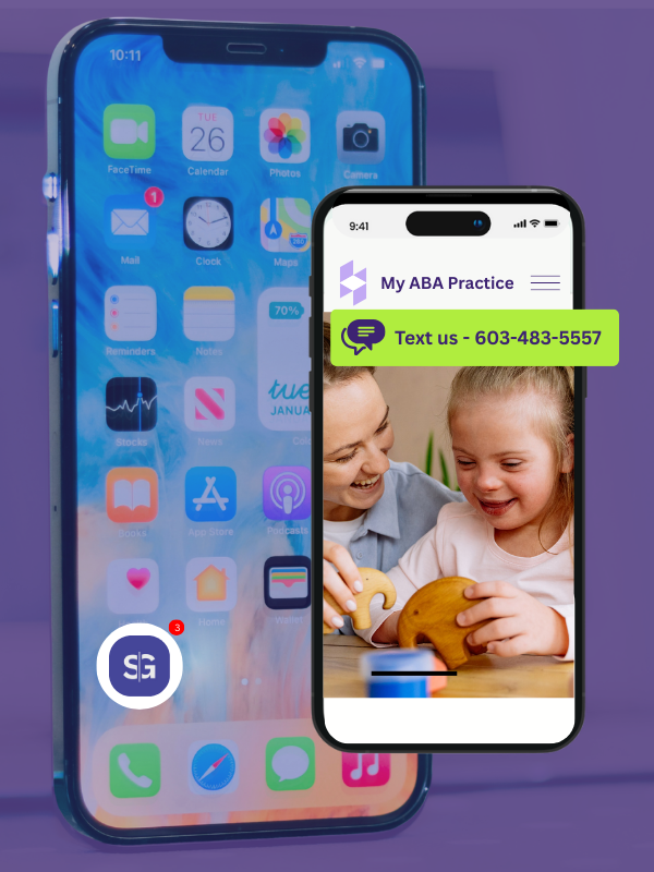 marketing agency for aba therapy clinics | solid ground 10 personal professional text separation mobile personal professional text separation mobile
